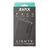 Avax PB104B LIGHTY 10000mAh fekete power bank