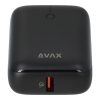 AVAX PB105B MINI 10000mAh Type C/PD 20W+QC 22.5W gyorstöltő fekete power bank