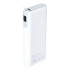 AVAX PB202W VITALITY 20000mAh Type C/PD 65W+QC18W gyorstöltő fehér power bank