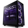 NZXT H7 Elite 2023 Fekete (Táp nélküli) ablakos ATX ház