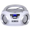 Trevi CMP 544BT hordozható fehér Bluetooth/FM/USB/AUX/CD boombox