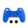 Spartan Gear 2808145 PS4 kontroller szilikon skin kék + thumb grips