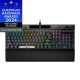 Corsair K70 MAX RGB MGX switch fekete mechanikus gamer billentyűzet