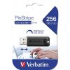 Verbatim 49320 Store'n'Go PINSTRIPE 256GB USB 3.0 fekete Flash Drive