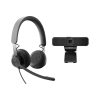 Logitech Zone vezetékes headset + Brio 4K kamera szett