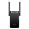 CUDY RE3000 kétsávos AX3000 WIFI 6 MESH fekete extender/access point