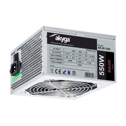 AKYGA AK-B1-550 12cm 550W tápegység