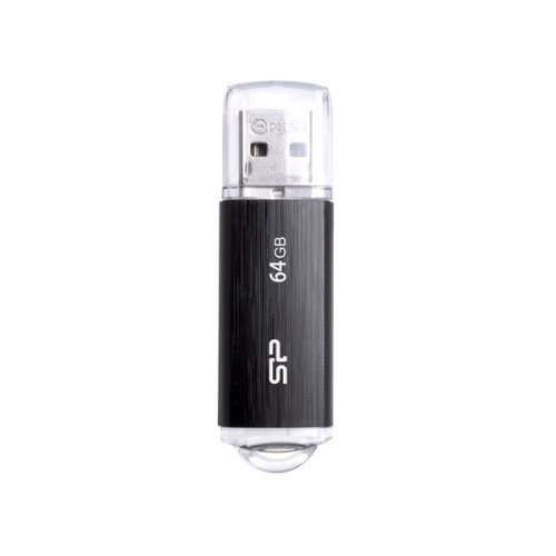 Silicon Power 64GB USB 2.0 fekete Ultima U02 Flash Drive