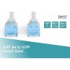 DIGITUS DK-1512-100 CAT5e U/UTP PVC 10m zöld patch kábel