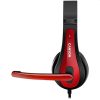 Canyon CNS-CHSC1 fekete-piros headset