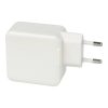 AVAX CH632W FIVEY+ 45W GaN USB A (QC)+Type C (PD) fehér hálózati gyorstöltő