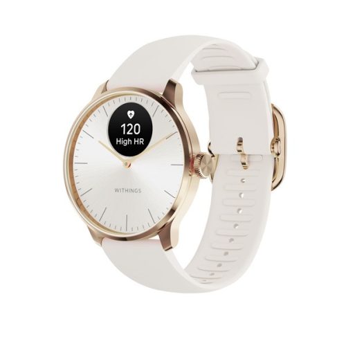 Withings HWA11-model 1 ScanWatch Light 37mm rózsaarany sand okosóra