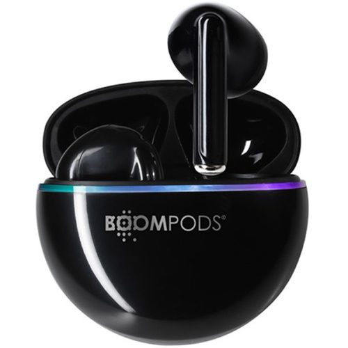 Boompods Earshot True Wireless Bluetooth fekete fülhallgató