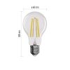 Emos ZF5164D  E27/11W (100W)/1521 lm/meleg fehér Filament A60 LED izzó