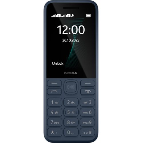 Nokia 130 (2023) 2,4" DualSIM sötétkék mobiltelefon