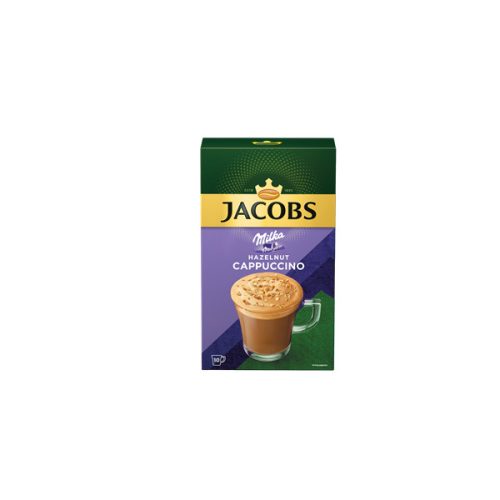 Douwe Egberts Jacobs Cappuccino Milka-Mogyorós 8x16,5g instant kávékeverék csomag