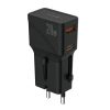 Devia ST102040 20W PD + QC Mini (CN/JP/US/EU/UK/AU) többfunkciós hálózati töltős utazó adapter