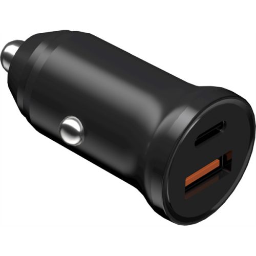 Devia ST385360 Smart Mini PD 30W+QC 3.0 USB+Type-C szivargyújtó töltő adapater