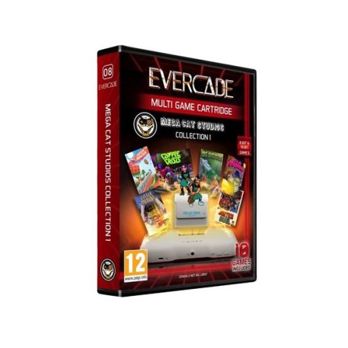 Evercade #08 Mega Cat Studios Collection 1 10in1 Retro Multi Game játékszoftver csomag