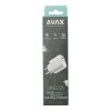 AVAX CH360 SPEEDY 65W GaN USB A (QC)+Type C (PD3.0) fehér hálózati töltő