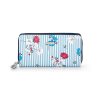 Oxybag Navy Flowers Mony L női pénztárca