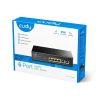 CUDY GS1006P 1x 10/100/1000(PoE+/PoE)+3x 10/100/1000(PoE)+2x gigabit uplink, 60W PoE switch