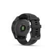 Garmin 010-03025-01 fenix E AMOLED (47mm) szilikon pántos fekete okosóra