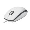 Logitech Mouse M100 vezetékes fehér egér