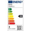 Emos ZQ4D11 E27 / 2,5 W (32 W) / 350 lm / meleg fehér classic gyertya LED izzó