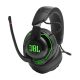 JBL Quantum X 910 WL vezeték nélküli fekete-zöld gamer headset