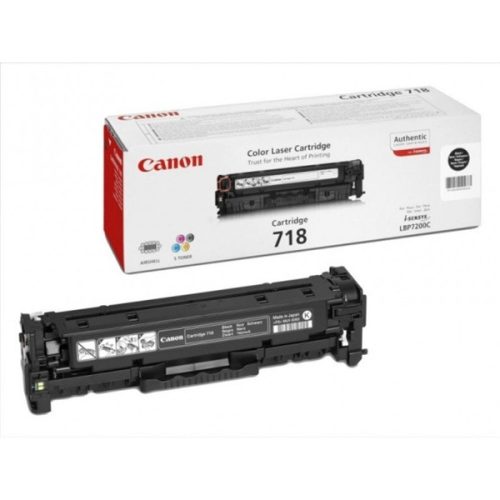 Canon CRG-718Bk fekete toner