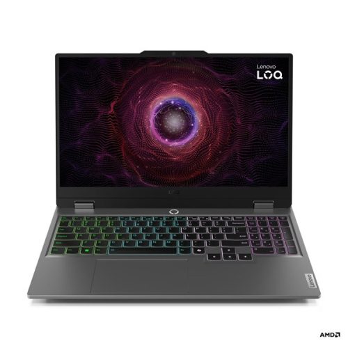 Lenovo LOQ 15ARP9 15,6"FHD/AMD Ryzen 7 7435HS/16GB/512GB/RTX 4050 6GB/szürke laptop