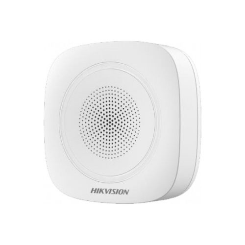 Hikvision AX Pro Sziréna - DS-PS1-I-WE (Beltéri, 110dB, Piros)