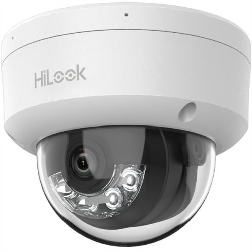 HiLook IP dómkamera - IPC-D120HA-LU (2MP, 2,8mm, kültéri, H265+, IP67, IK10, IR30m, ICR, DWDR, PoE)