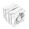 DeepCool CPU Cooler - AK620 WH (28 dB; max, 117,21 m3/h; 4pin csatlakozó, 6 db heatpipe, 2x12cm, PWM)