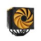 DeepCool CPU Cooler - AK620 Zero Dark Zoria (28 dB; max, 117,21 m3/h; 4pin csatlakozó, 6 db heatpipe, 2x12cm, PWM)