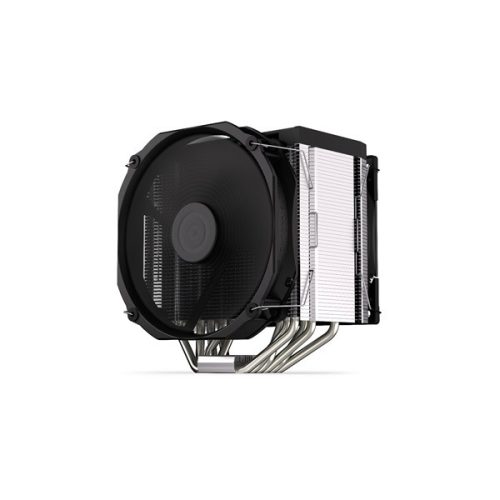 Endorfy CPU Cooler - Fortis 5 Dual Fan (1x 14 cm, 1x L120, 4 pin, 6x heatpipe, PWM, TDP 220W, fekete)