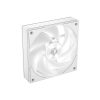 ID-Cooling Cooler 12cm - AF-1230-W (31,1dB, max. 143,90 m3/h, 4pin, PWM, Hydro bear, Daisy chain, 12cm, fehér)