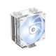 ID-Cooling CPU Cooler - SE-224-XTS WHITE (28.9dB; max. 118,93 m3/h; 4pin csatlakozó, 4 db heatpipe, 12cm, PWM)