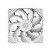 ID-Cooling Cooler 12cm - TF-12025-PRO WHITE (35.2dB, max. 140,16 m3/h, 4pin, PWM, 12cm)