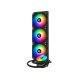 ID-Cooling CPU Water Cooler - ZOOMFLOW 360 XT (25dB; max. 115,87 m3/h; 3x12cm, A-RGB LED)