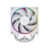 ID-Cooling CPU Cooler - FROZN A610 ARGB WHITE (29.9dB; max. 132,54 m3/h; 4pin, 4 db heatpipe, 12cm, A-RGB, PWM)