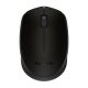 Logitech Egér - M171 (Vezeték nélküli, Optikai, 3 gomb, 2,4 GHz, fekete-szürke)