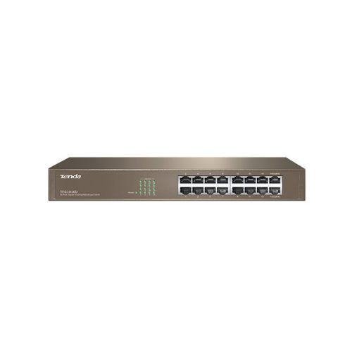 Tenda Switch - TEG1016D (16x1Gbps; rack-mount)