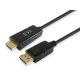 Equip Átalakító Kábel - 119392 (DisplayPort - HDMI kábel, apa/apa, 5m)