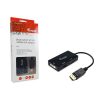 Equip Átalakító - 133441 (DisplayPort to VGA/HDMI/DVI, fekete)