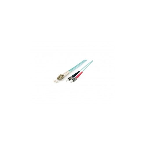 Equip Optikai Kábel - 255218 (OM3, LC/ST, 50/125µ, LSOH, türkiz, 20m)