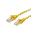 Equip Kábel - 603054 (UTP patch kábel, CAT6A, Réz, LSOH, 10Gb/s, sárga, 3m)