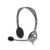 Logitech Fejhallgató - H110 Headset (3.5mm Jack, mikrofon, fekete)