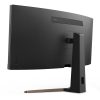 BenQ monitor 37,5" - EW3880R (Ívelt, IPS, 21:9, 3840x1600, 4ms, 300cd/m2,  2xHDMI, DP, USB-C Speaker, HDR, Freesync)